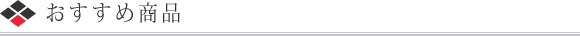 おすすめ商品